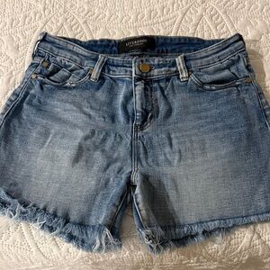 Liverpool Light Blue Denim Shorts